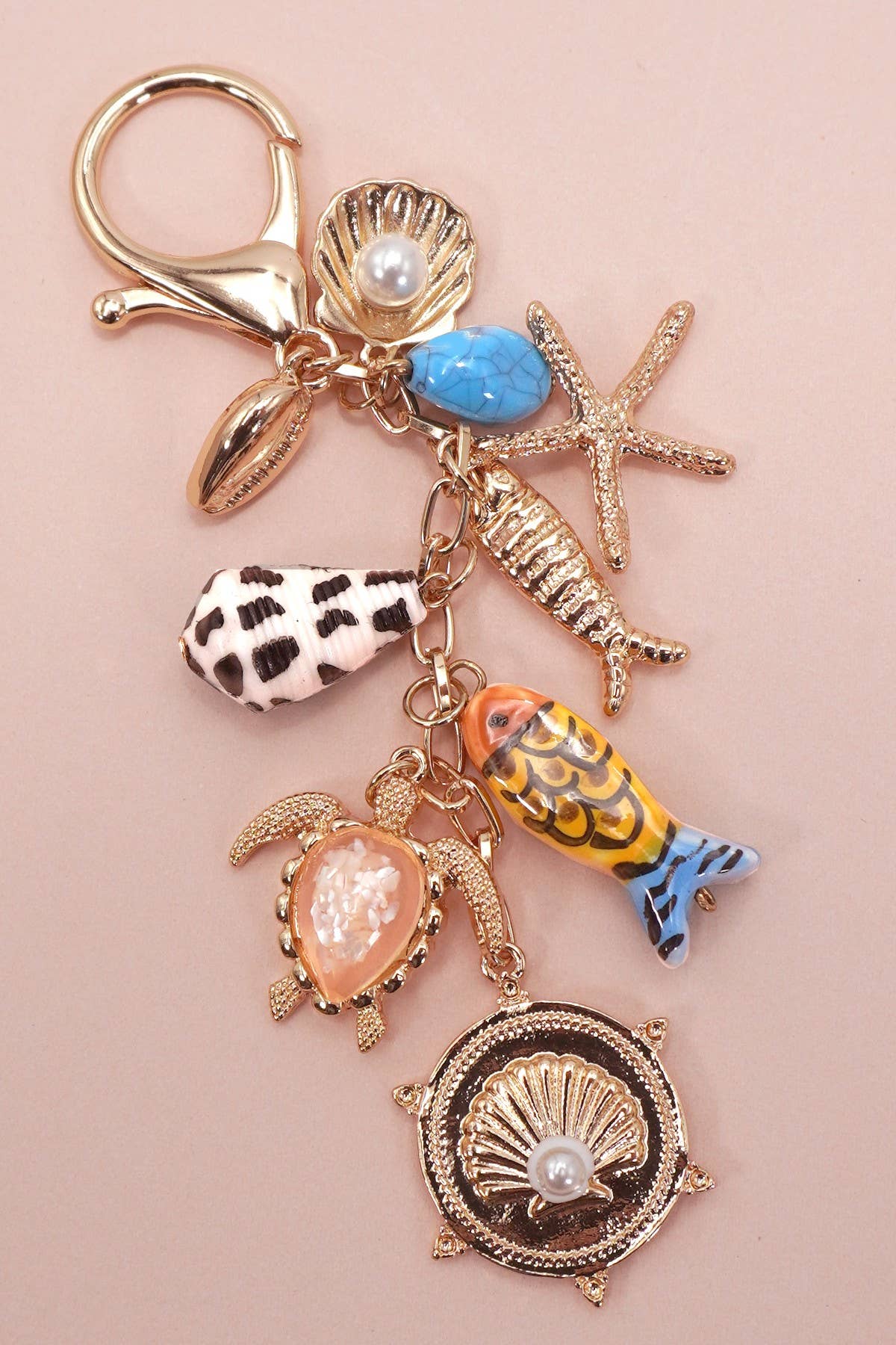 Ocean Fish & Sea Bag Charm