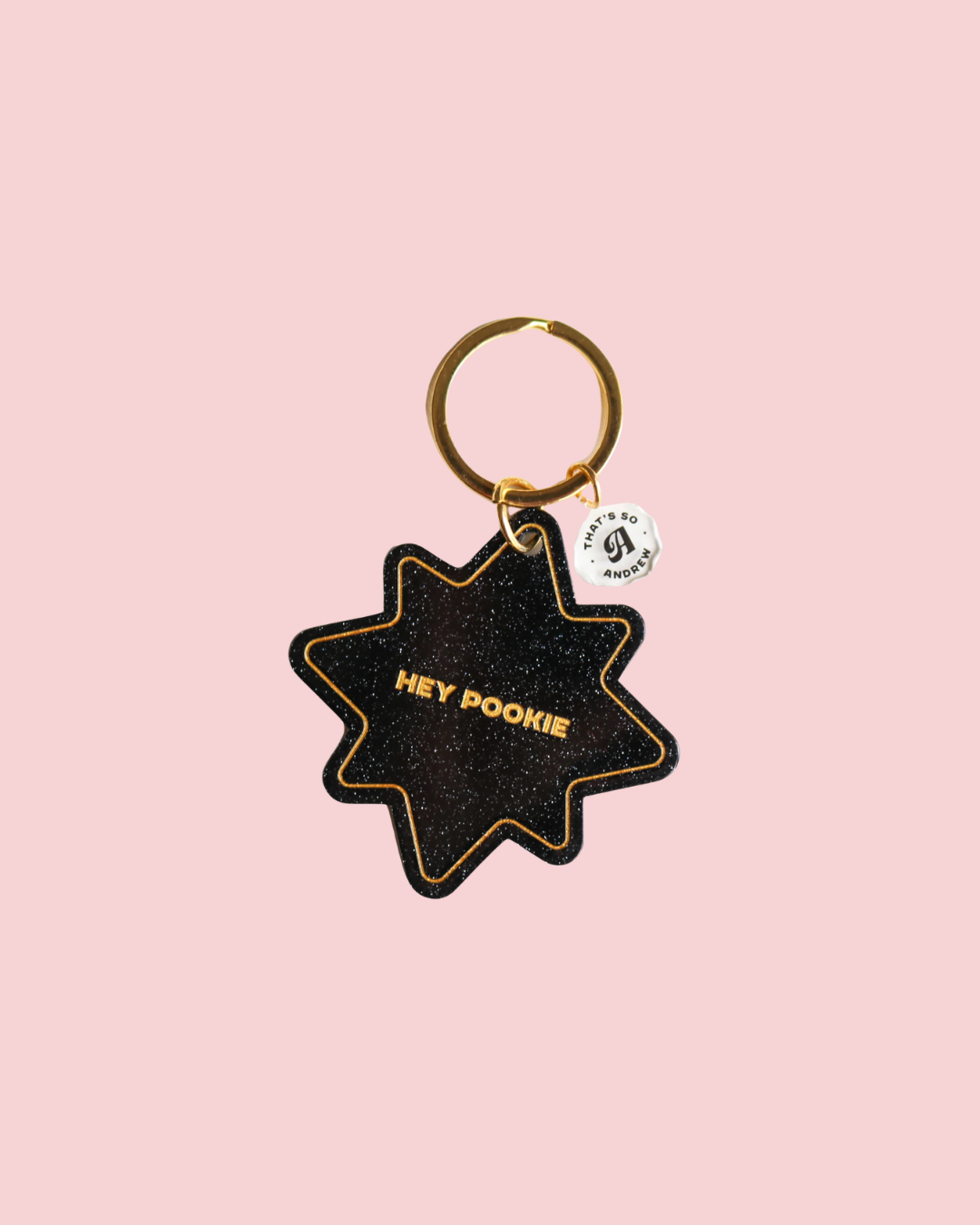 Hey Pookie - Funny Motel Keychain