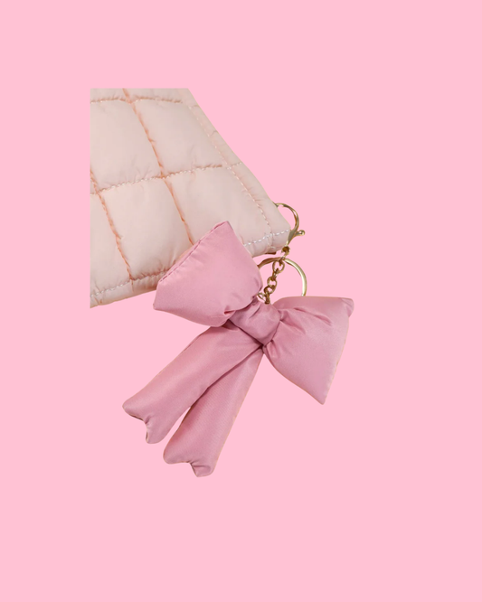 Puffy Bow Bag Charm