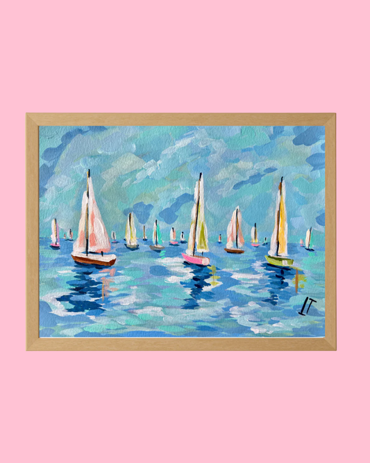 Regatta : Coastal Print