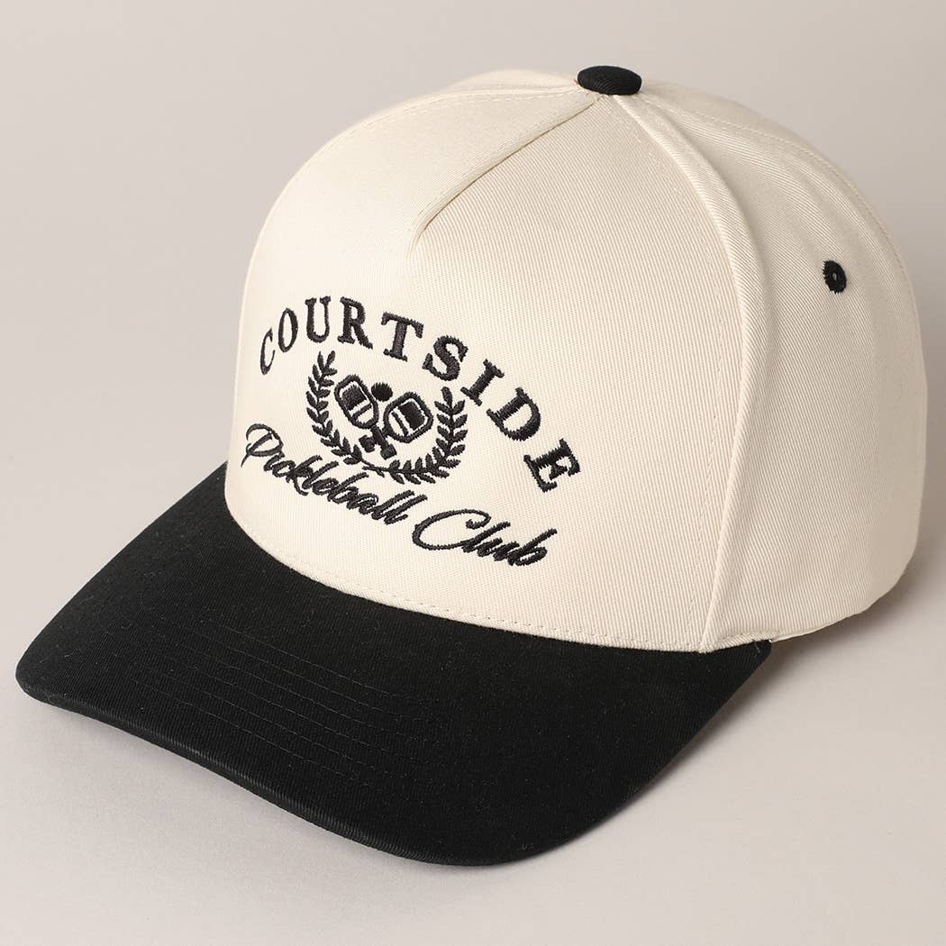 Courtside Pickleball Club Two Tone Trucker Hat