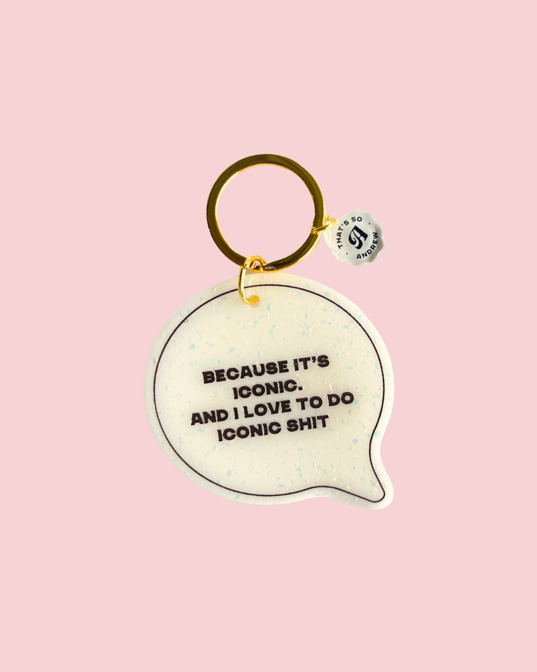 Because It's Iconic - Funny Motel Keychain