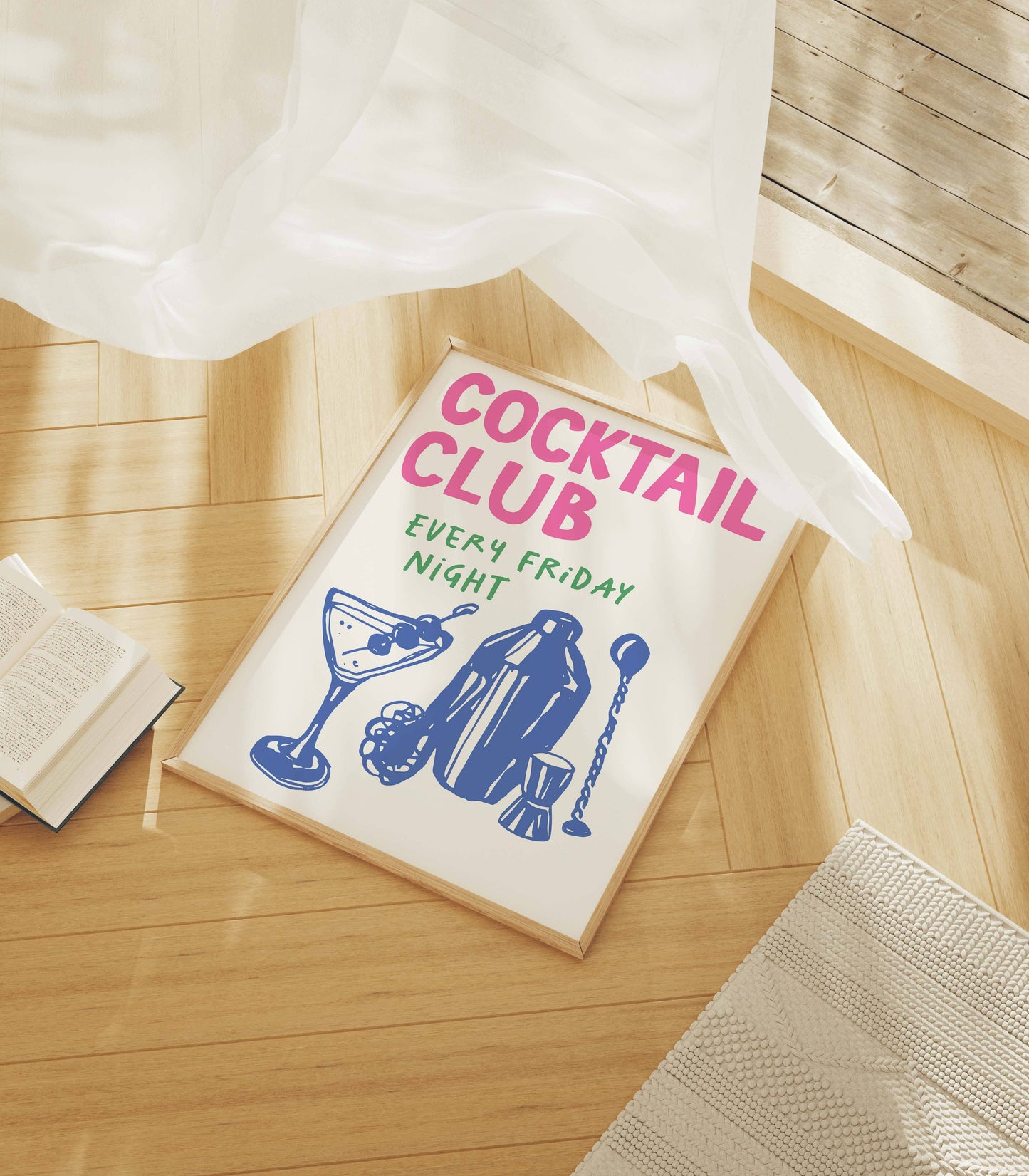 Cocktail Club Print