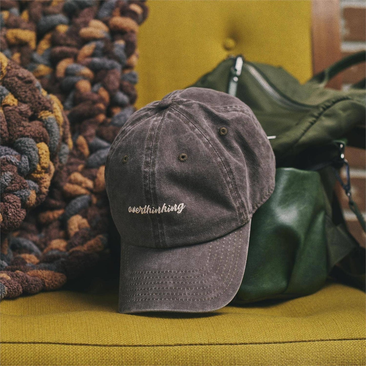 Overthinking Baseball Cap
