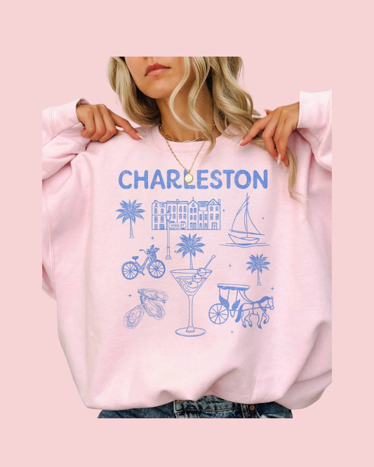 Charleston Oversized Sweatshirts
