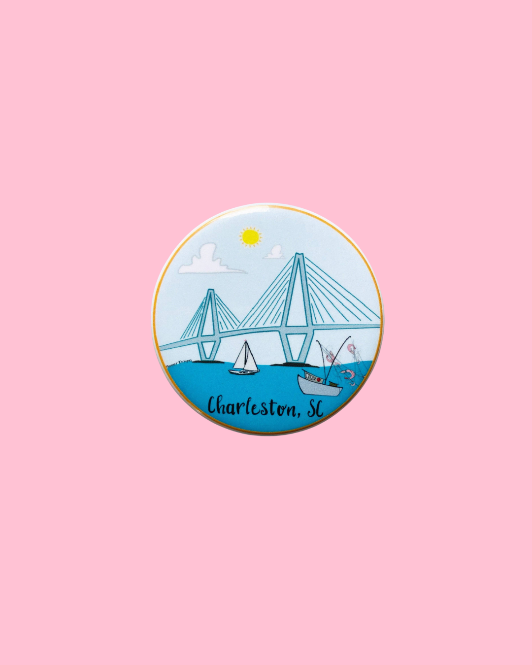 Charleston Harbor Magnet