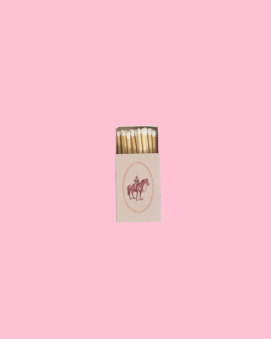 Western Cowboy Matchbox