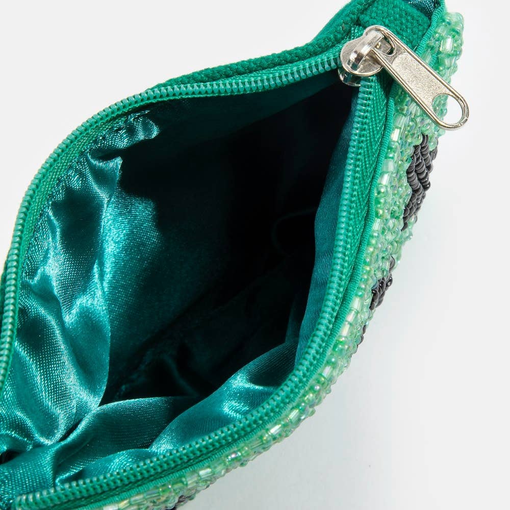 Brat Seed Beaded Coin Purse
