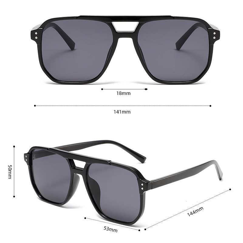 Retro Fashion Pilot Sunglasses