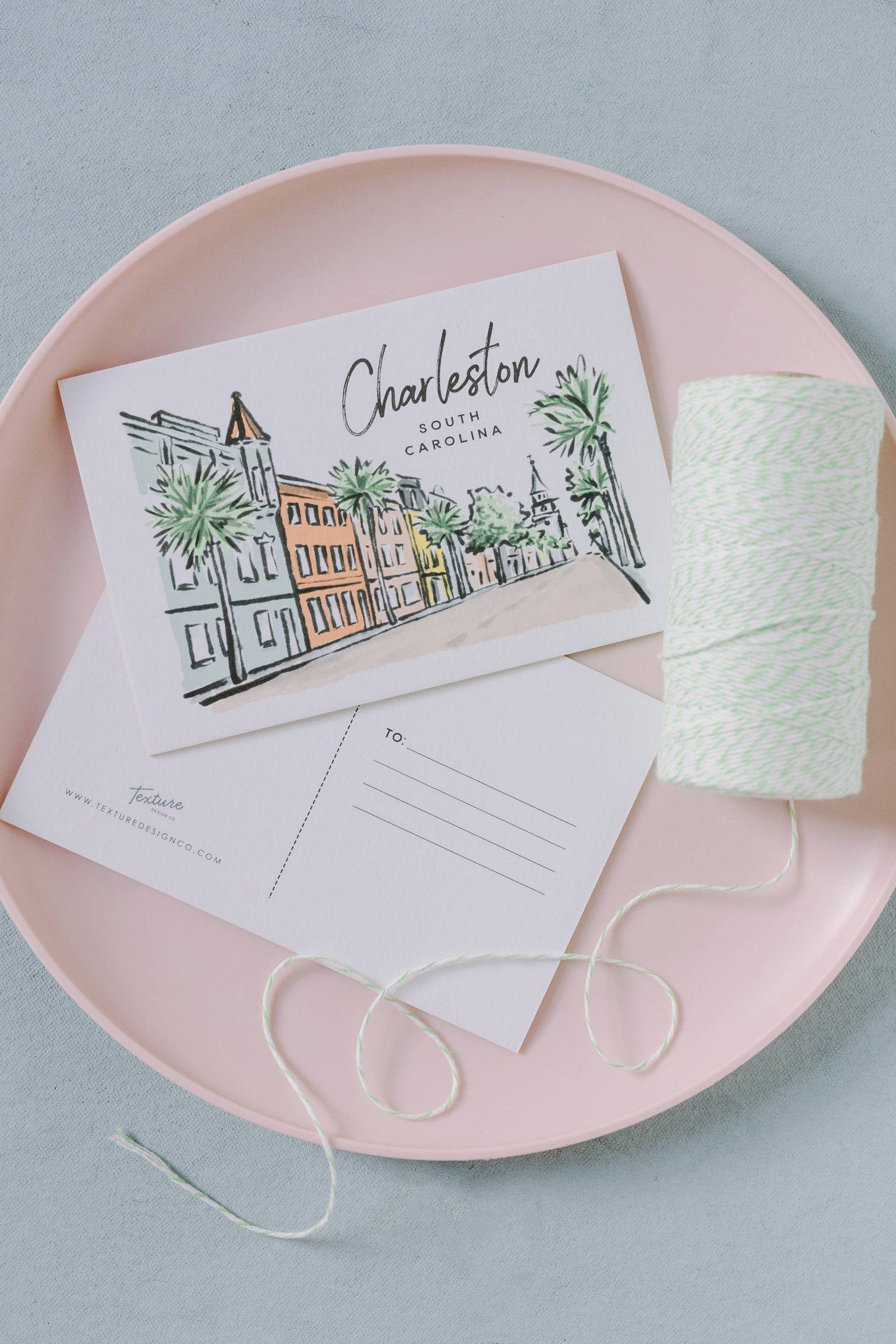 The Charleston Postcard - Sherbet Streets Collection
