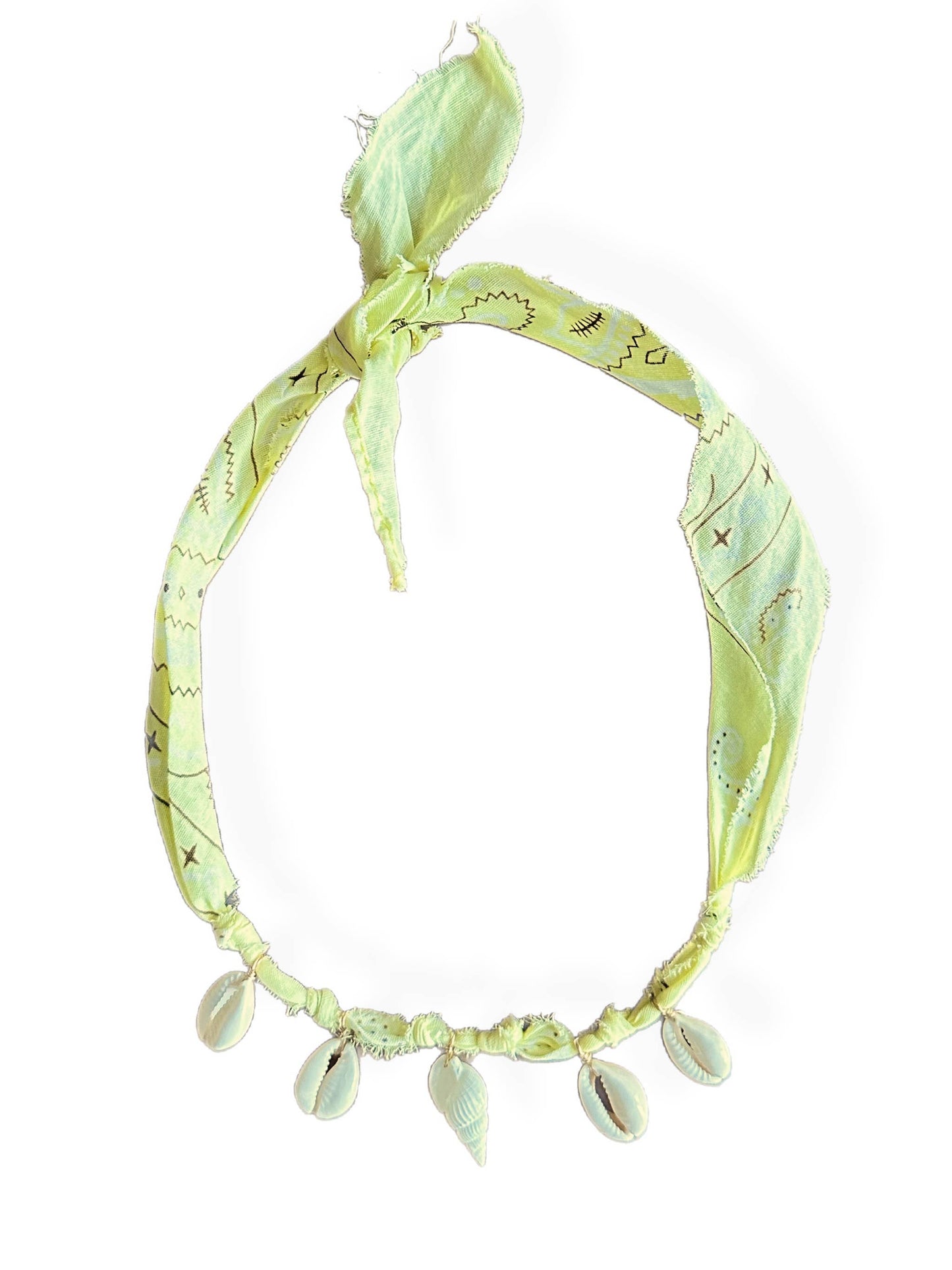 Bandana Shell Necklace