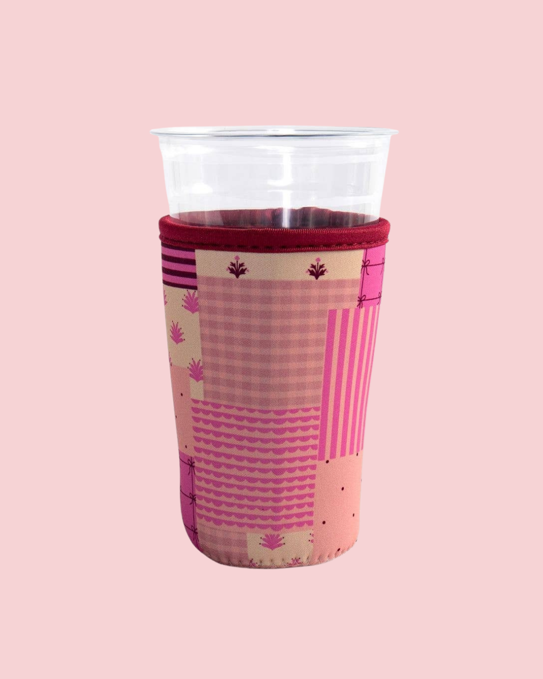 Quilted Patchwork Drink Sleeve