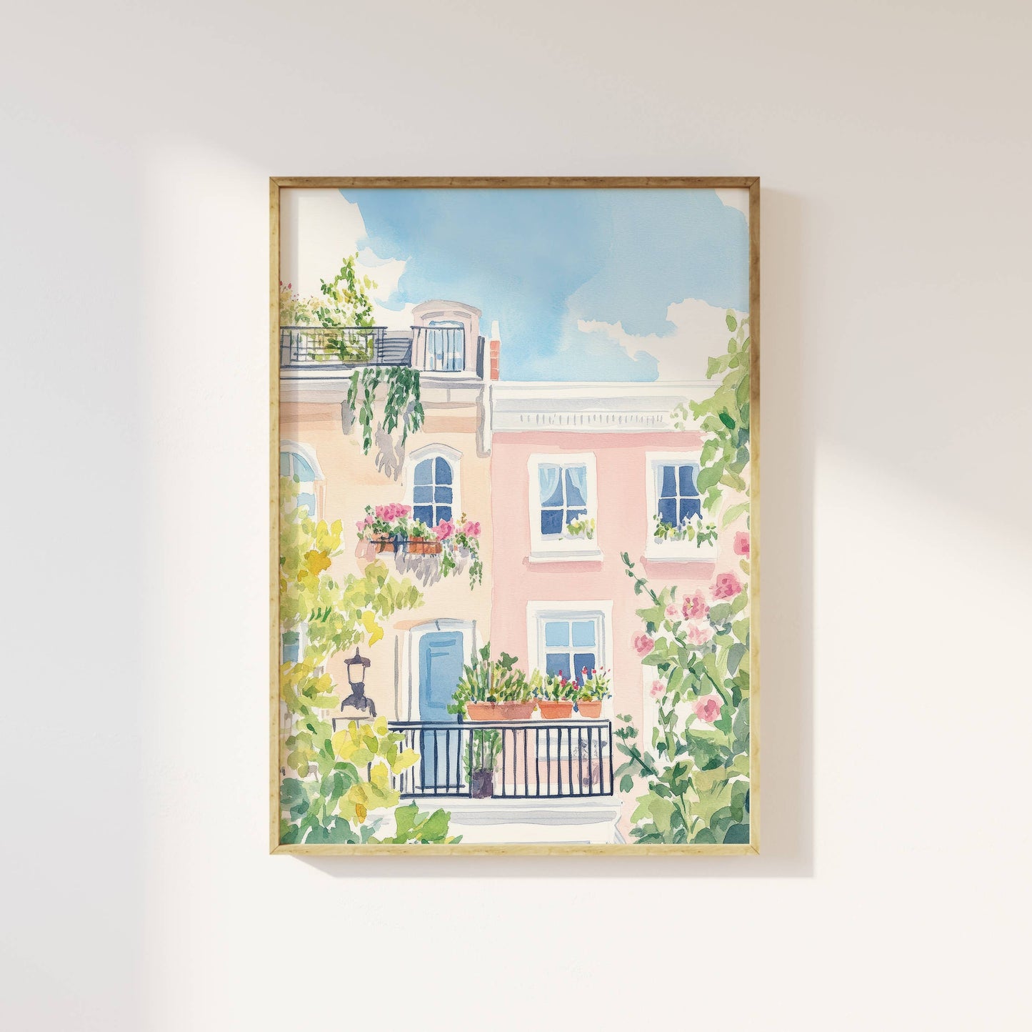 Charleston Painting 4 Print