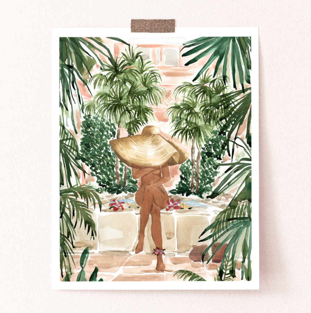 Vacation Mode Art Print