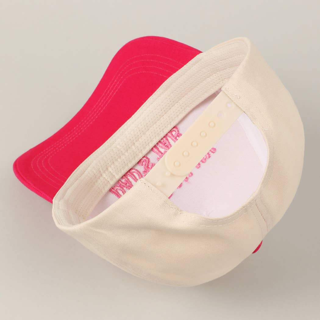 Put It On My Dad's Tab Embroidery Two-Tone Hat