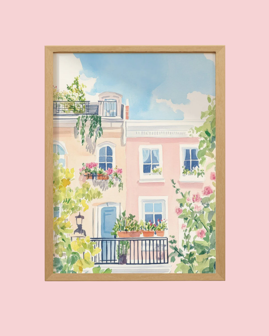 Charleston Balcony Print