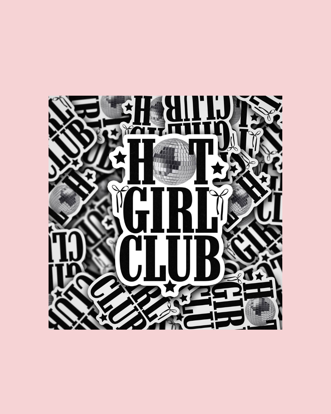 Vinyl Decal Hot Girl Club