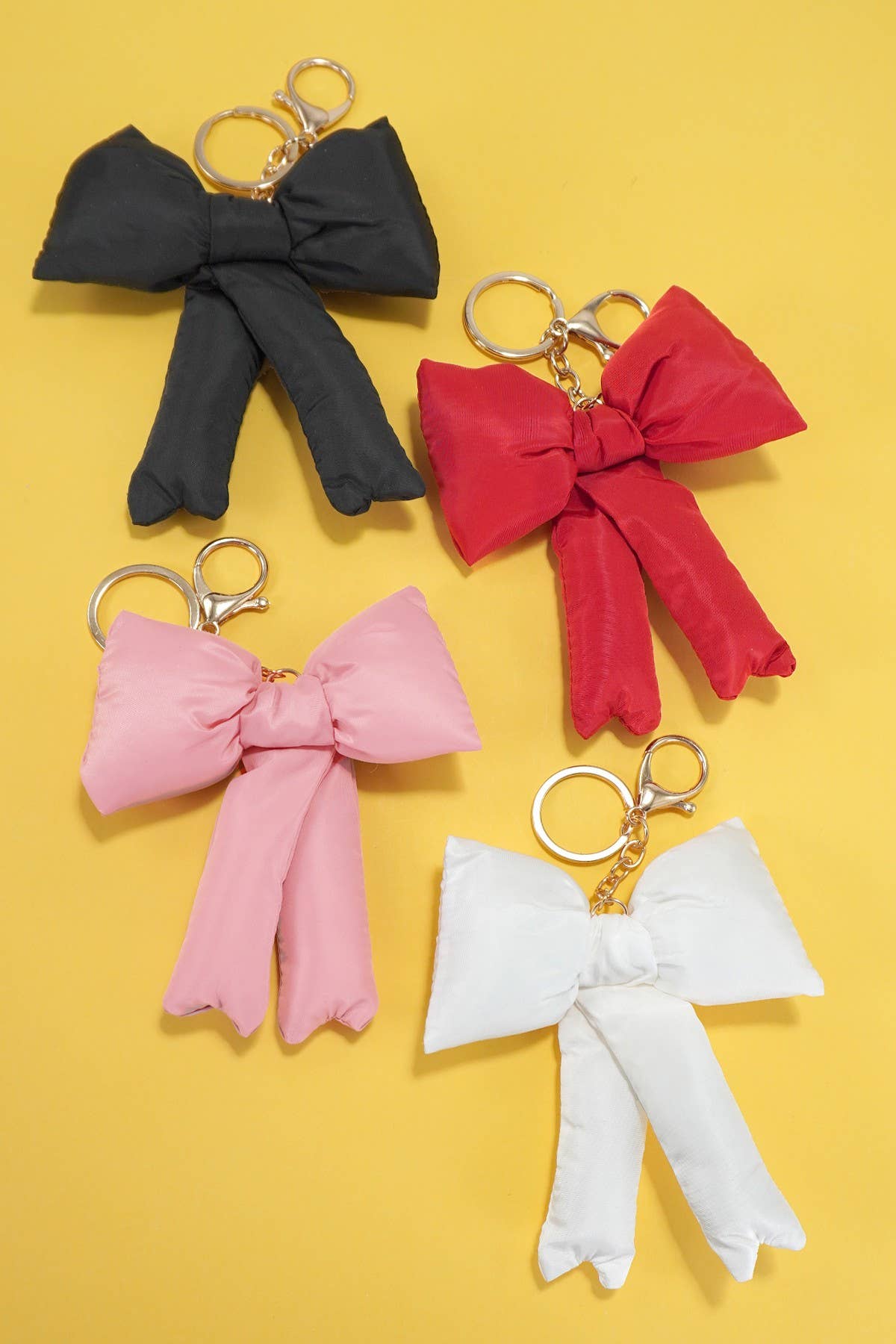 Puffy Bow Bag Charm