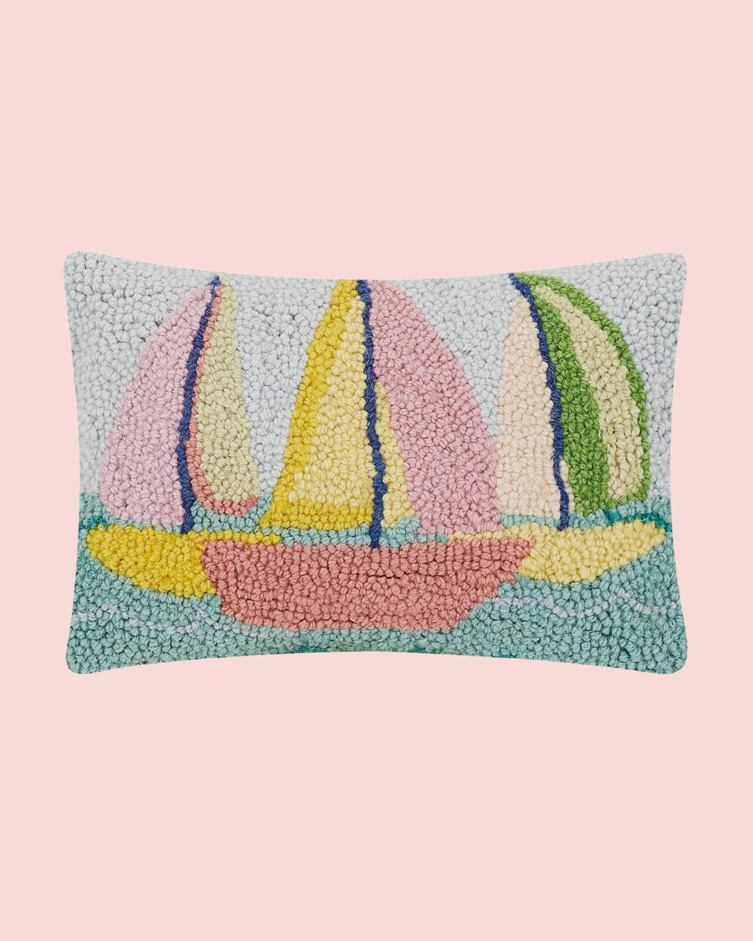 Sailboats Hook Pillow