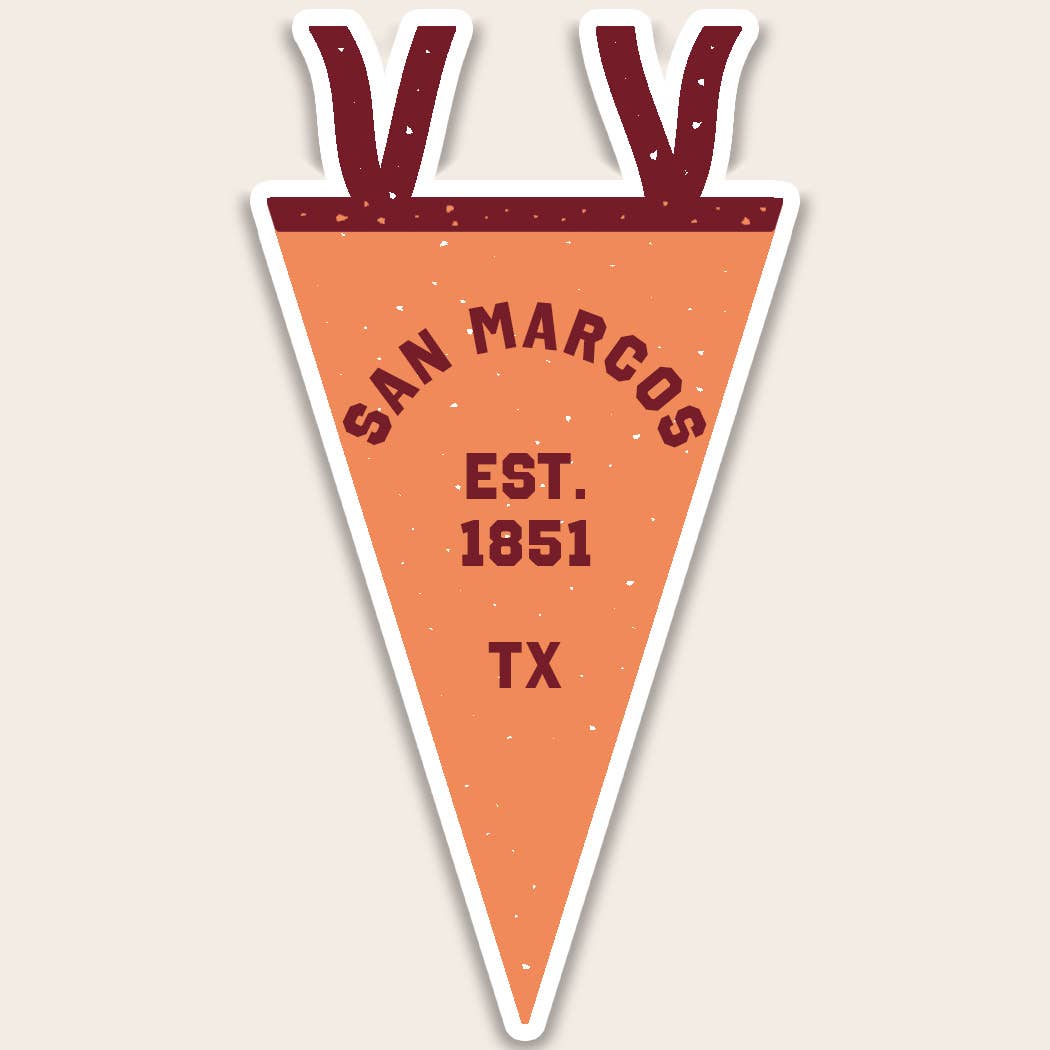 Charleston Vintage Flag Sticker – City, State & Year Souvenir