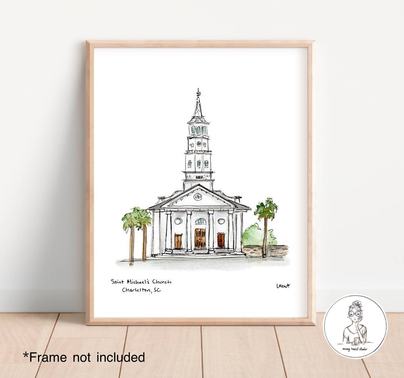 Charleston, South Carolina - St Michael's Episcopal Church.