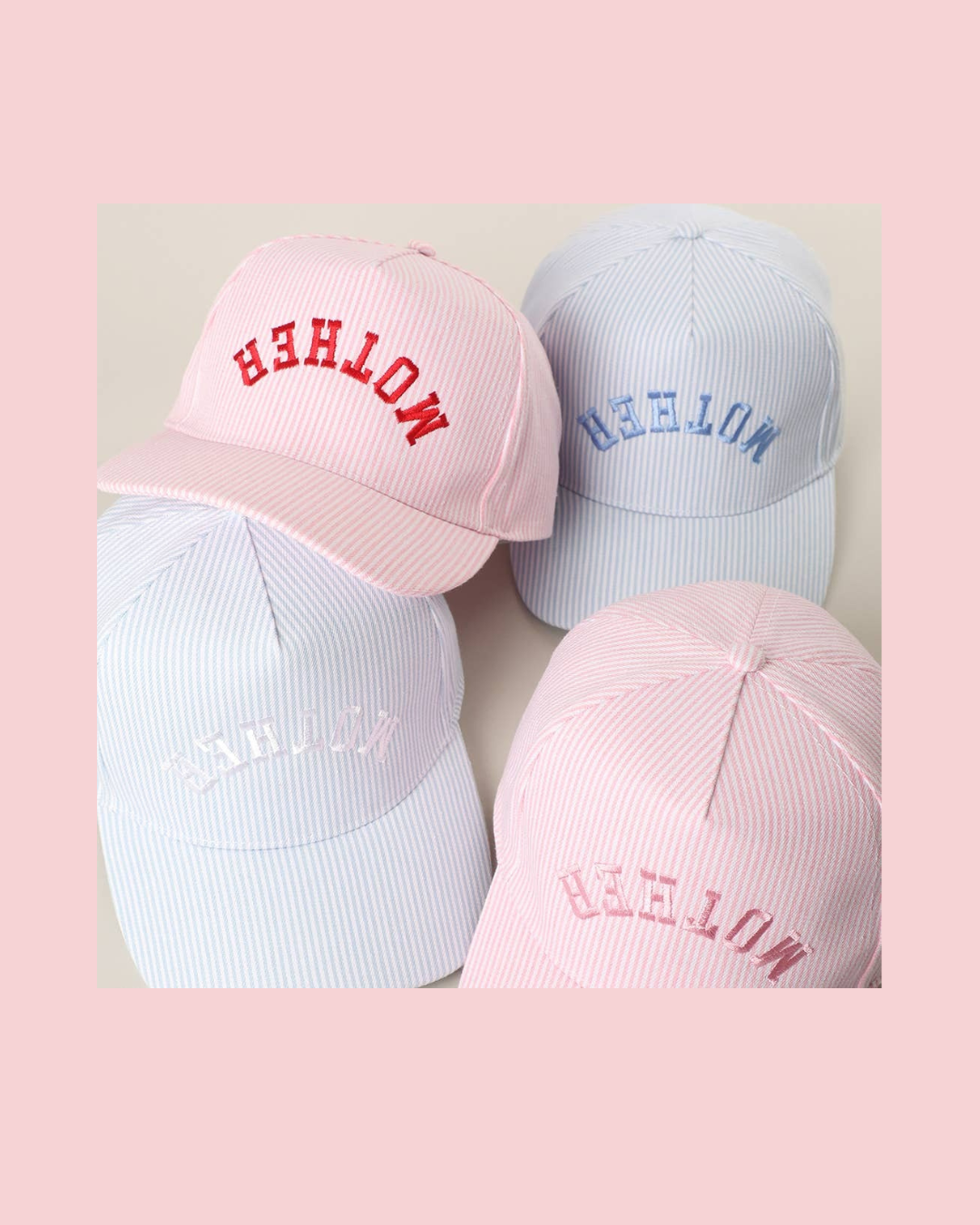 MOTHER UPSIDE DOWN Embroidered Trucker Hat
