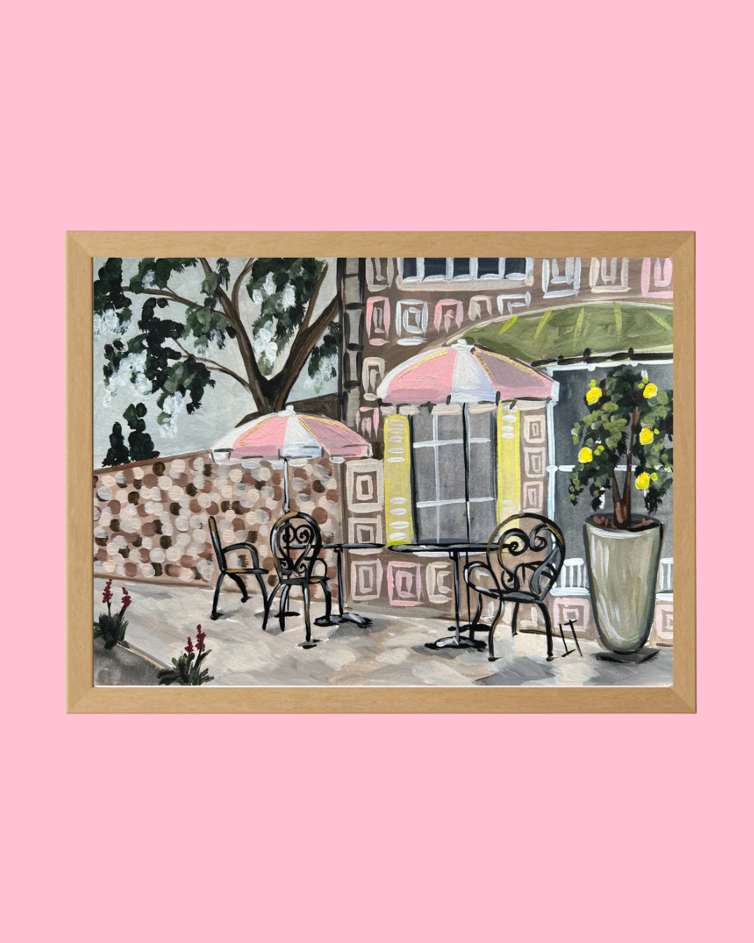Cafe :Charleston Inspired Print