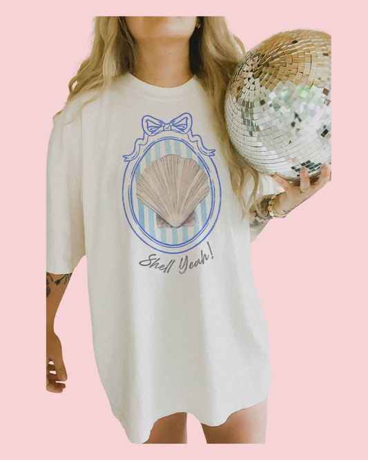 Shell Yeah! Oversized Tee