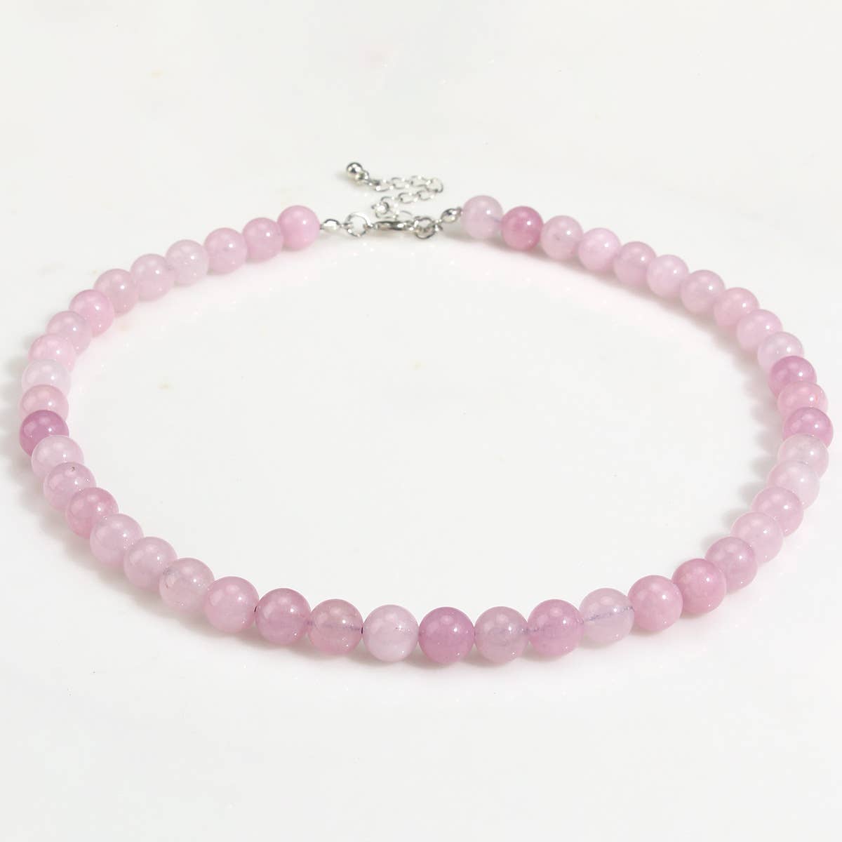 Purple-Pink Beaded Versatile Necklace