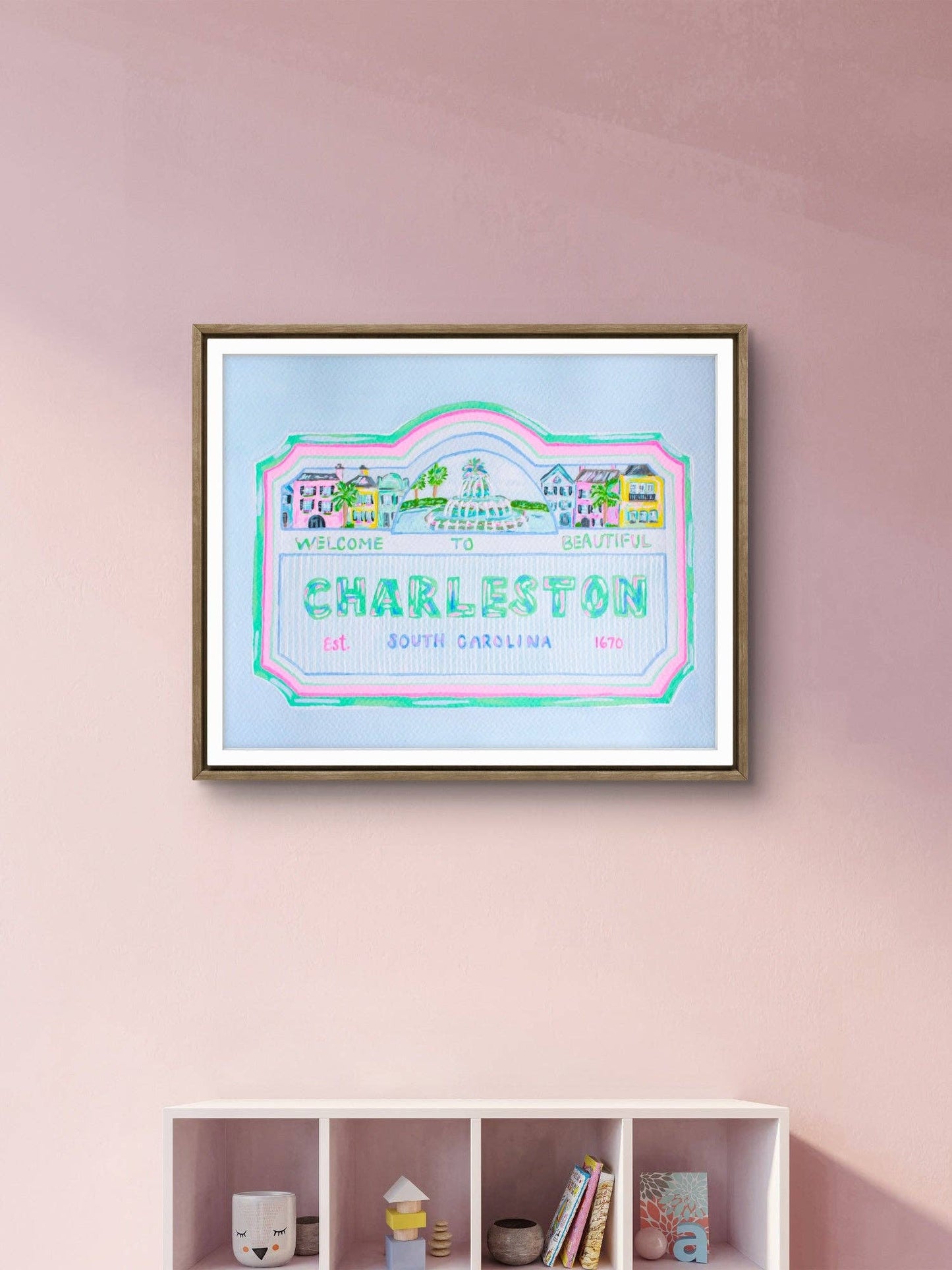 Charleston Sign Print