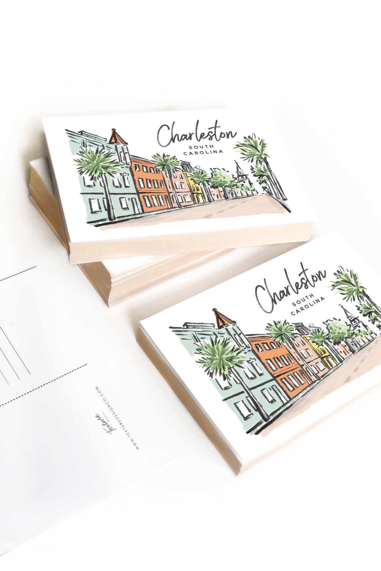The Charleston Postcard - Sherbet Streets Collection