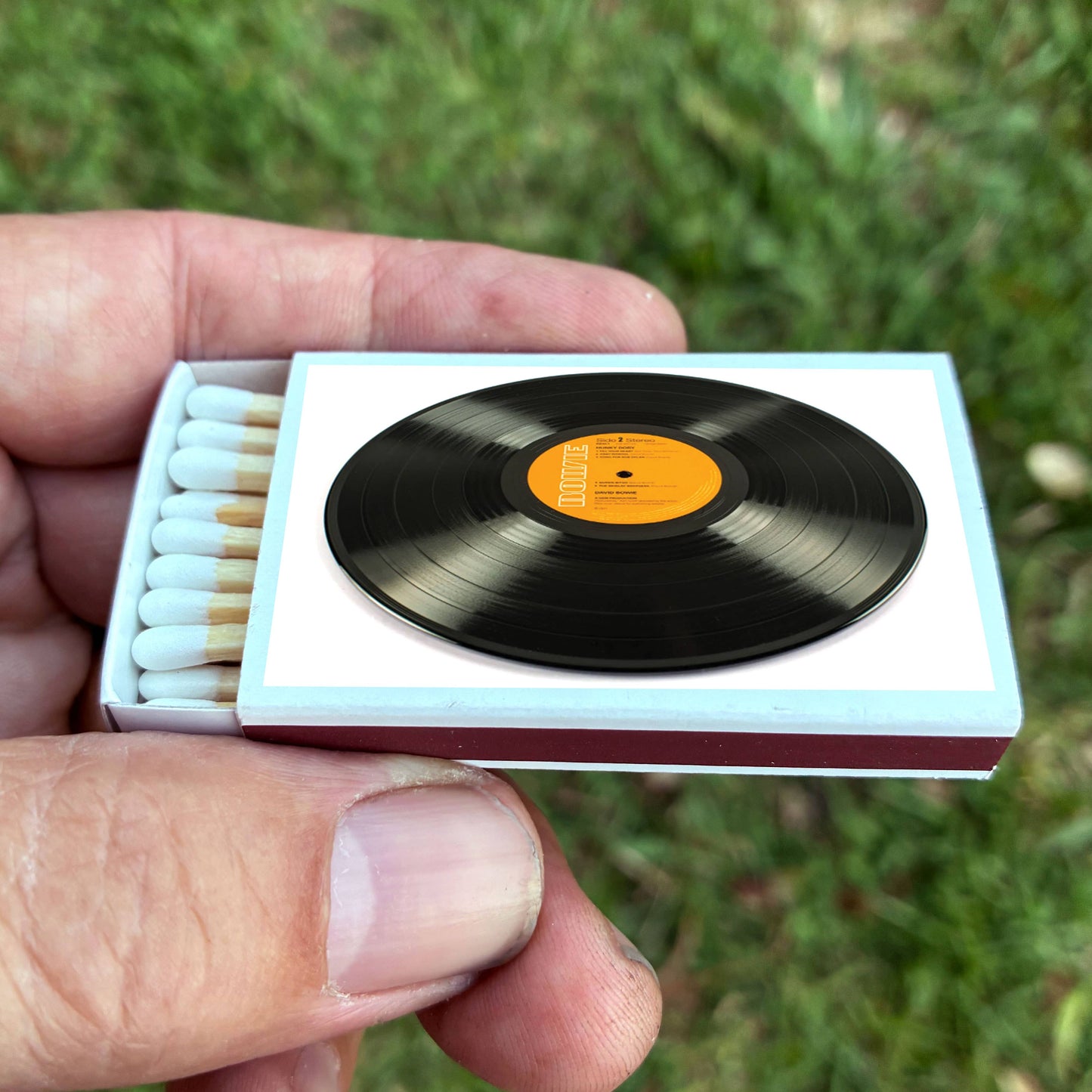 Matches • Vinyl LP Record • Home Decor for Candles & Incense