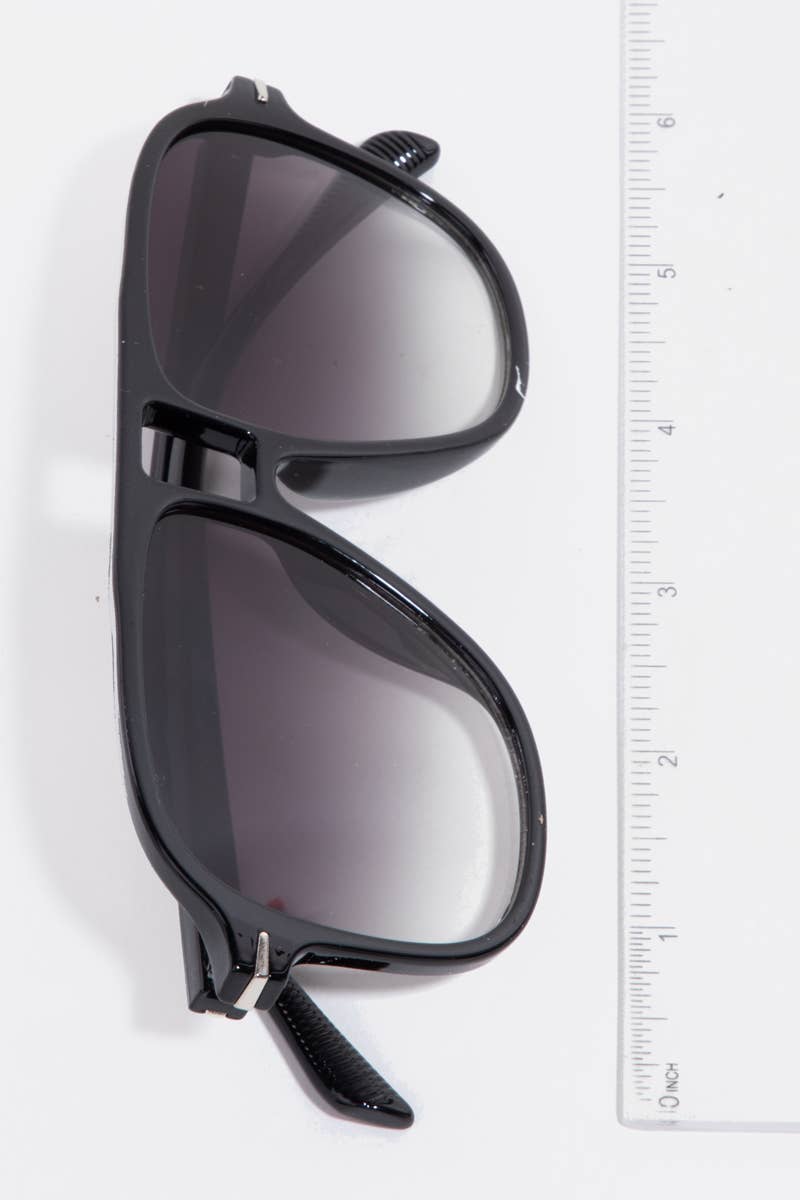 Oversized Resin Sunglasses Set