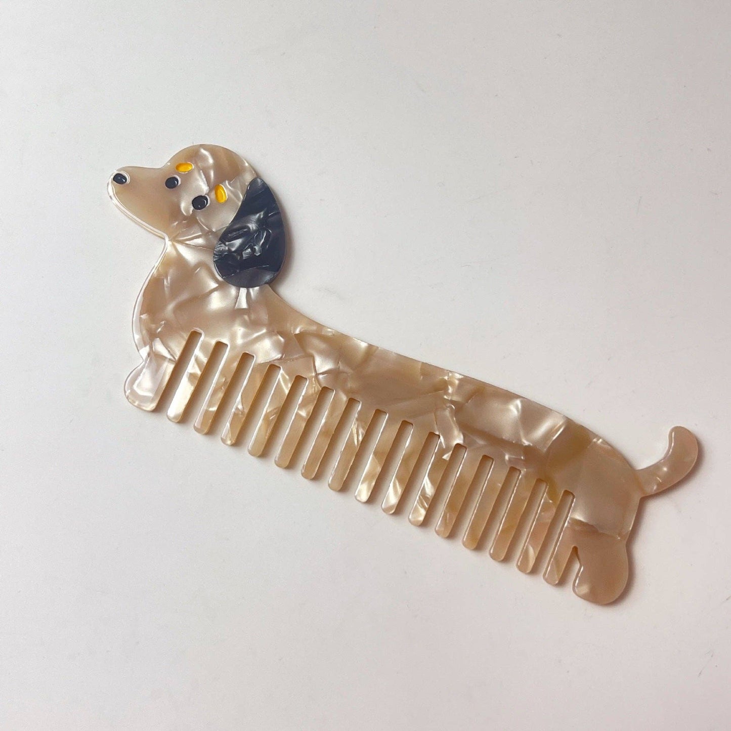 Creative Bear Shape Acetate Hair Combs