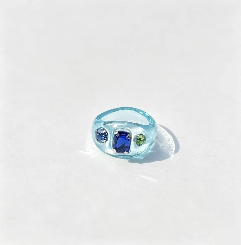 Chunky Gem Ring