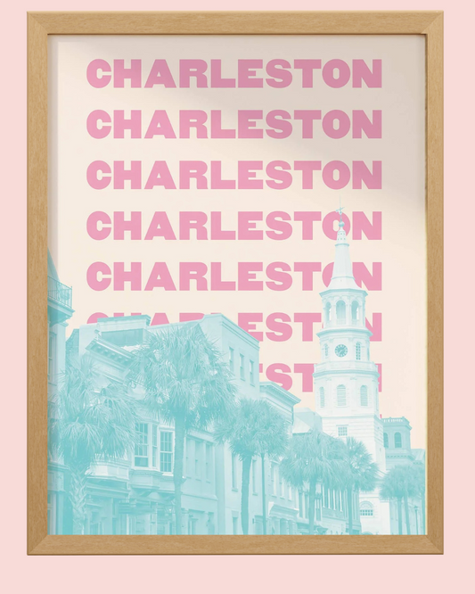 CHARLESTON Art Print