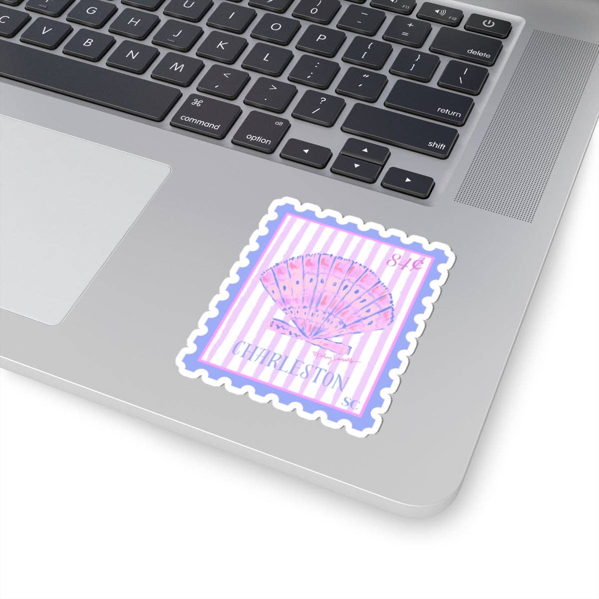 Charleston Shell Stamp Sticker