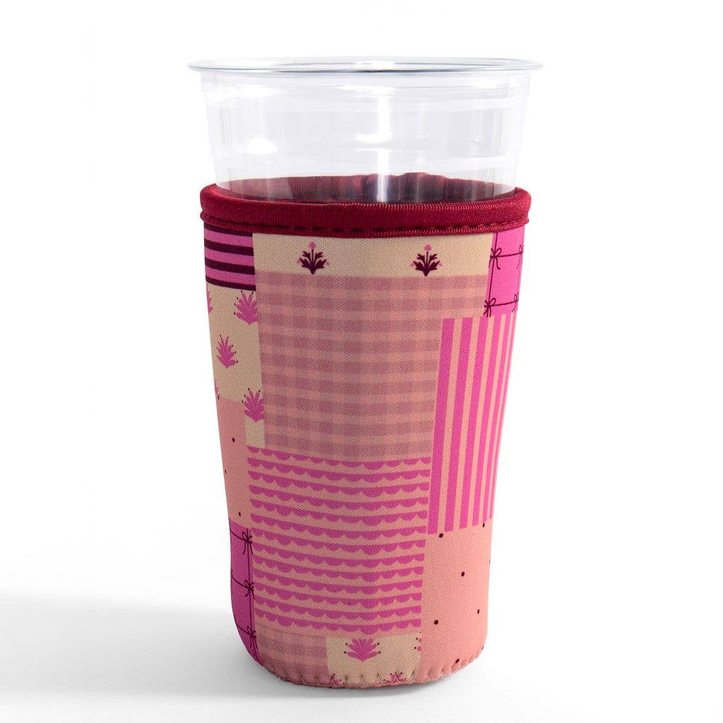 Quilted Patchwork Drink Sleeve