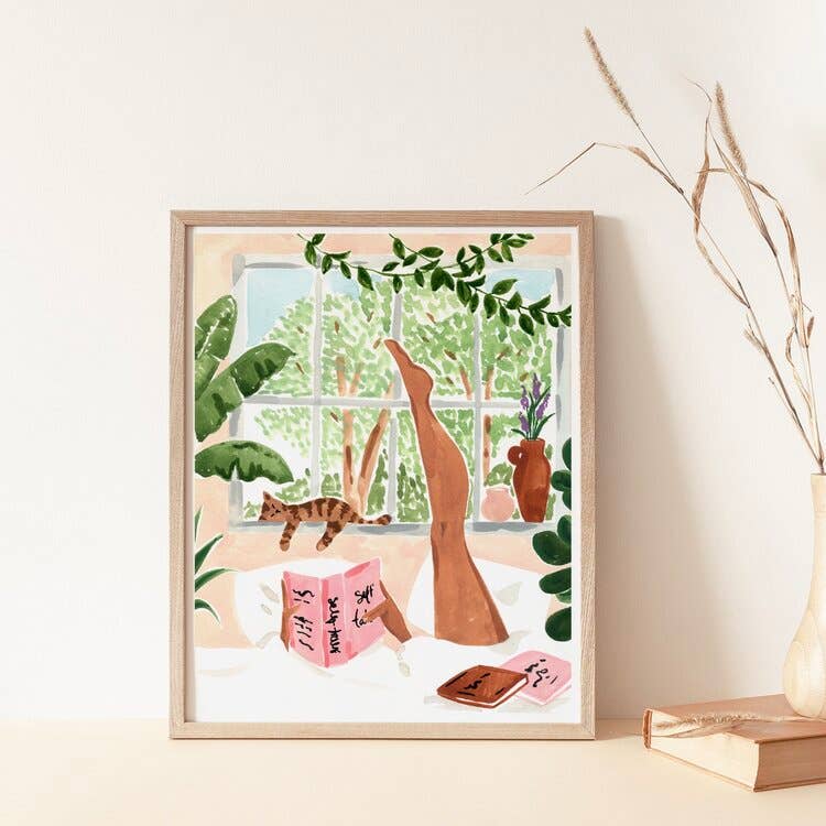 Bored in the House Art Print