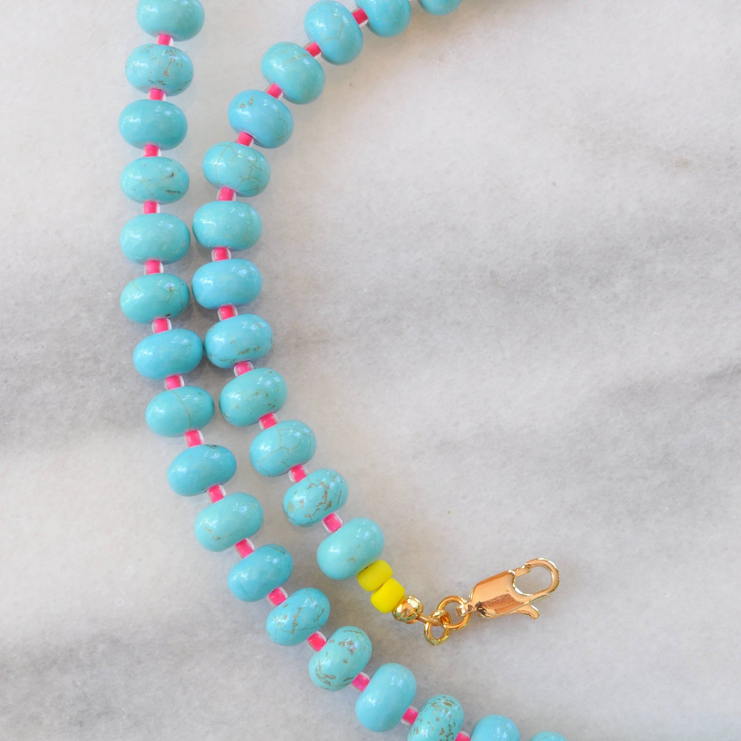 Turquoise Juice Gemstone Necklaces