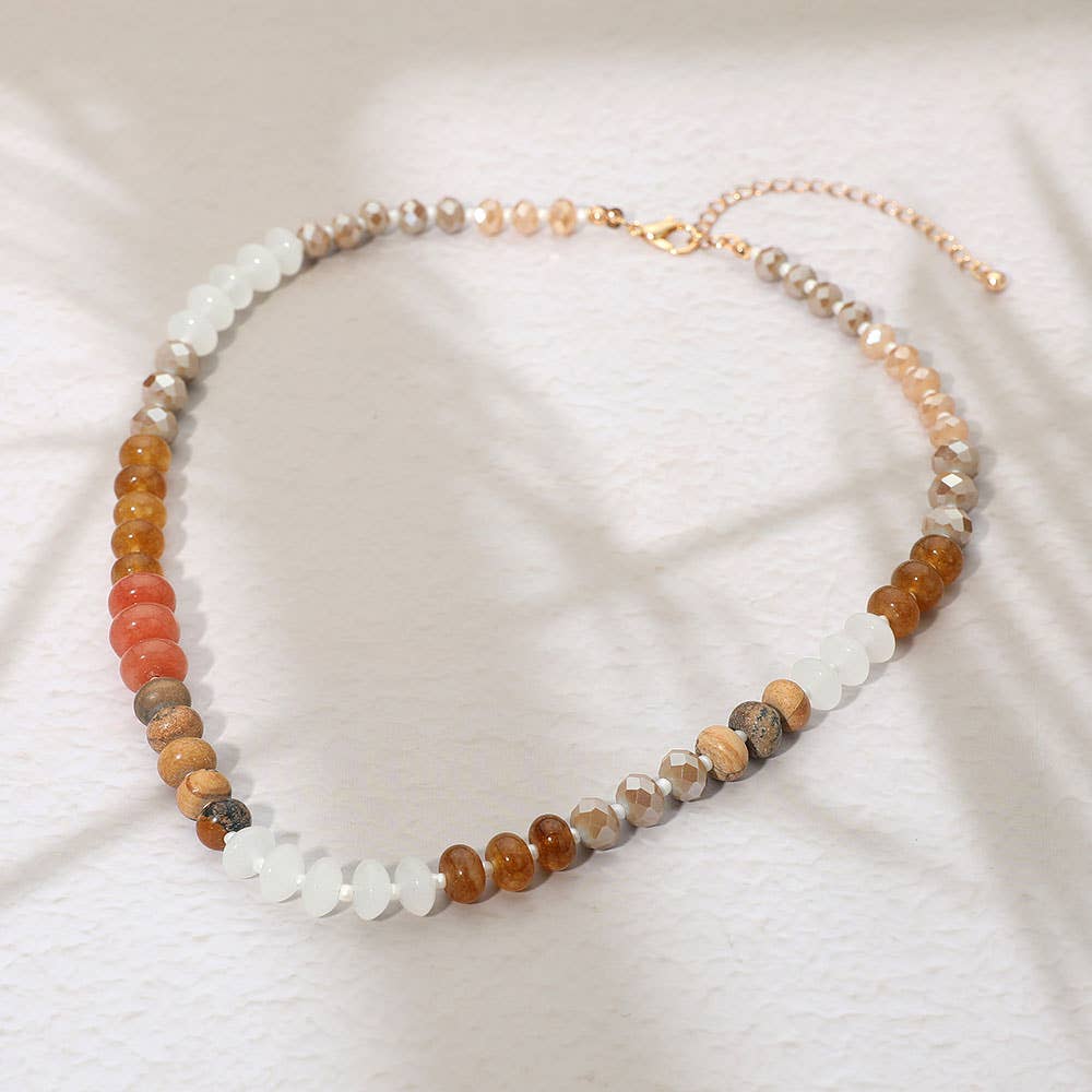 Gradient Beaded Necklace