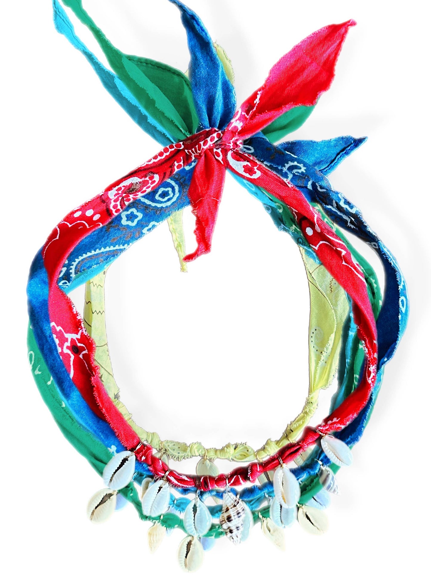 Bandana Shell Necklace