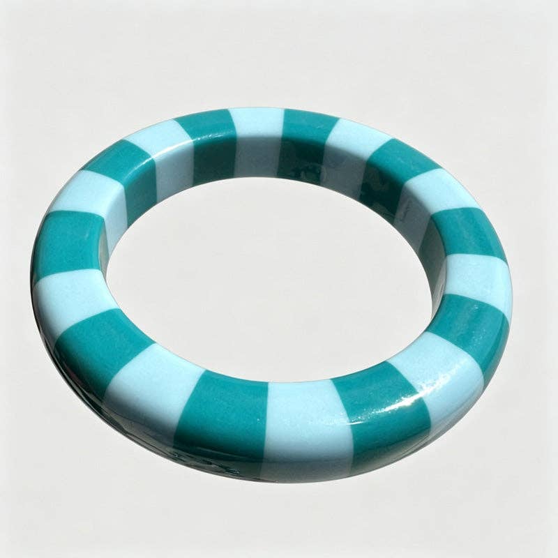 Striped Chunky Bangle