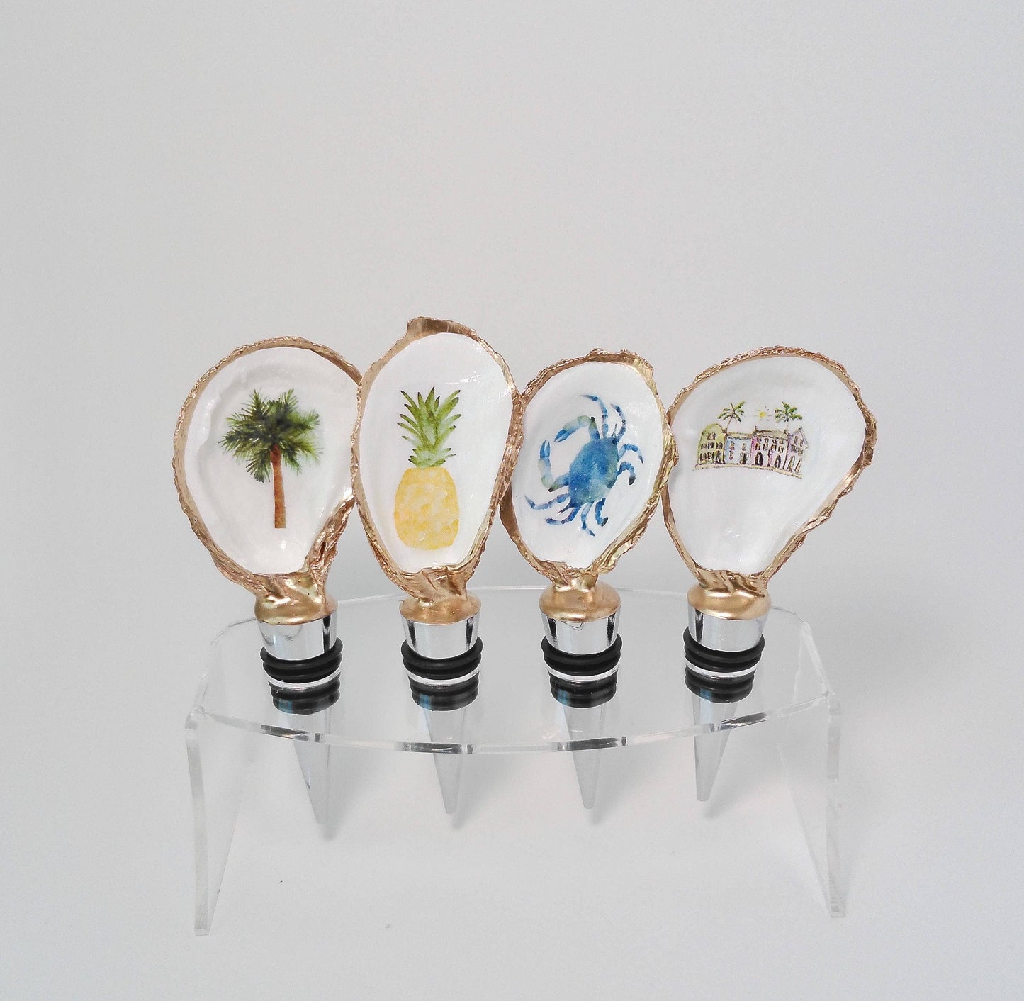 Charleston SC Inspired Oyster Ring Dish/Wine Topper/Magnet