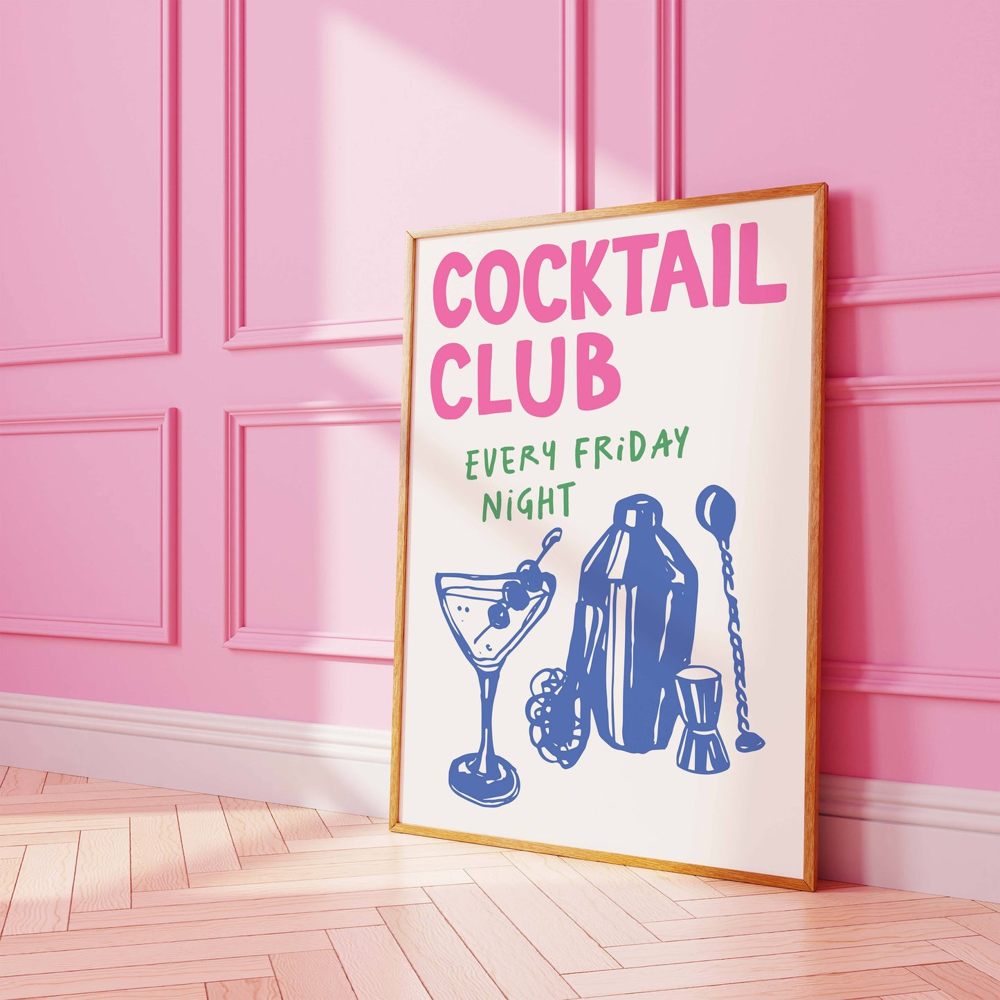 Cocktail Club Print