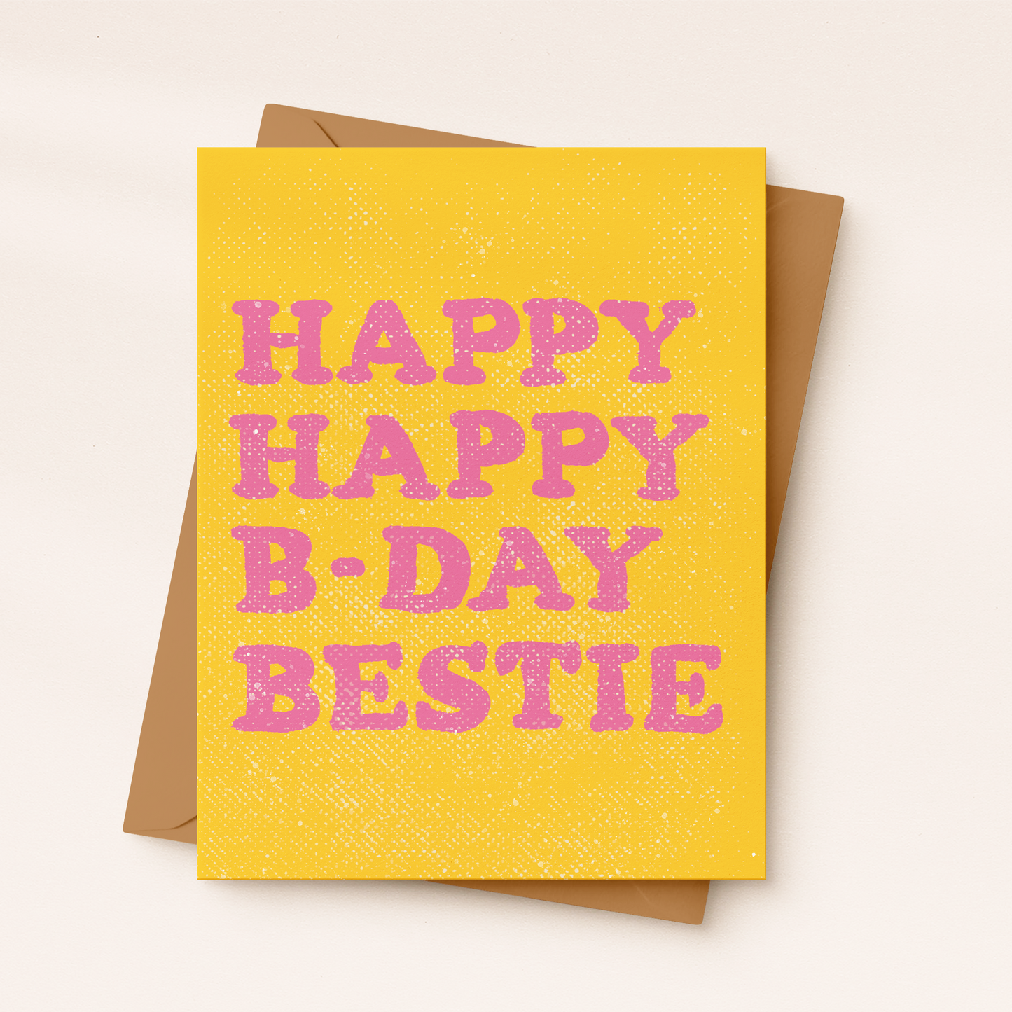 Happy Birthday Bestie Birthday Card