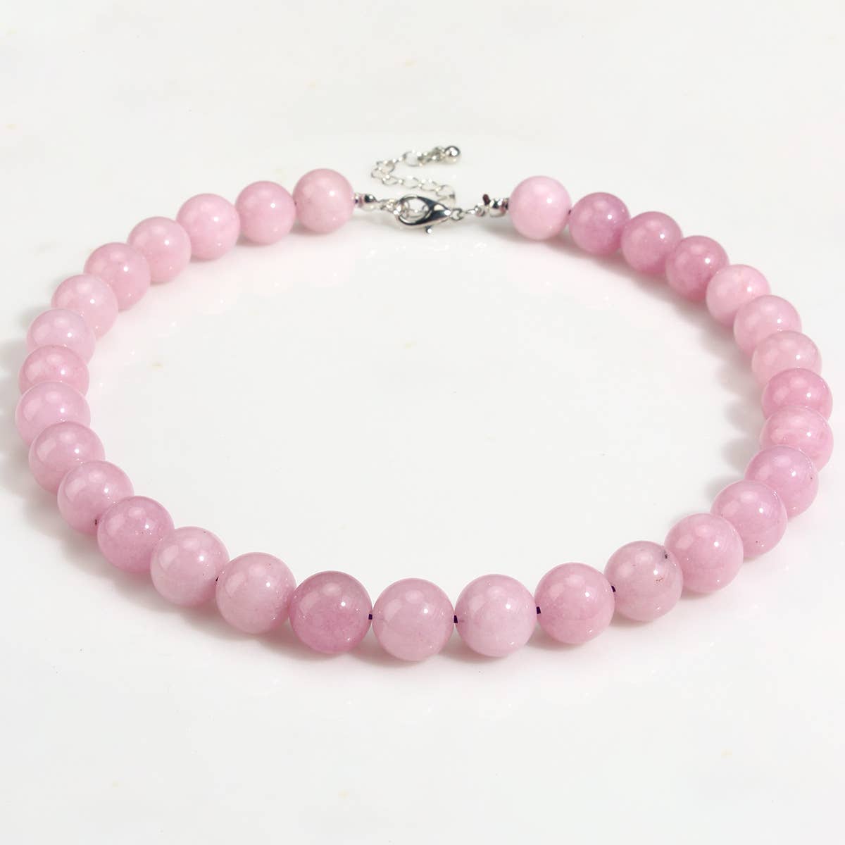 Purple-Pink Beaded Versatile Necklace