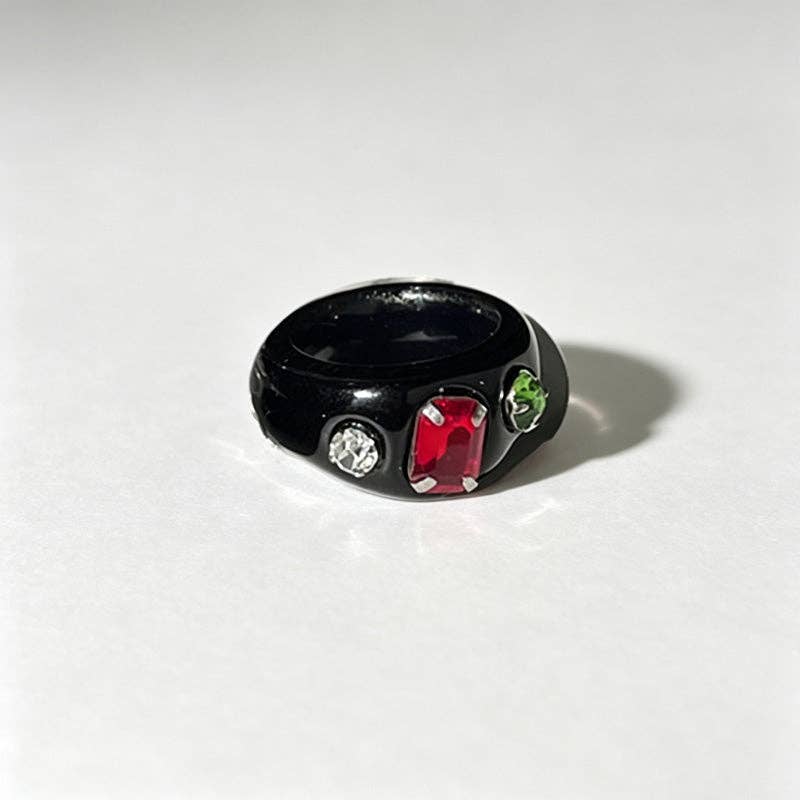 Chunky Gem Ring