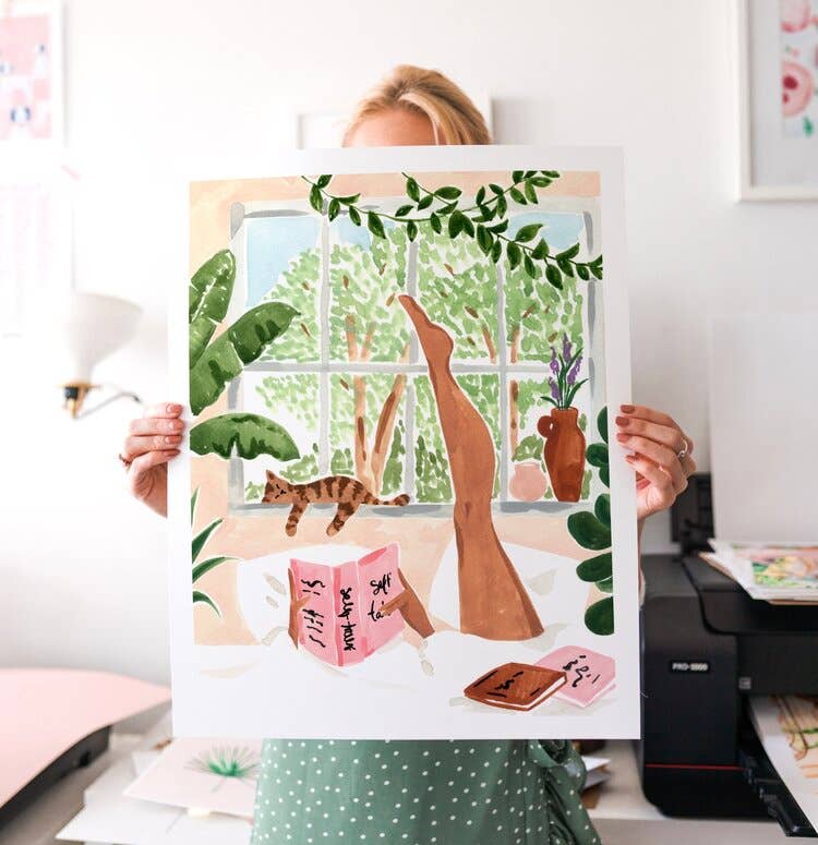 Bored in the House Art Print
