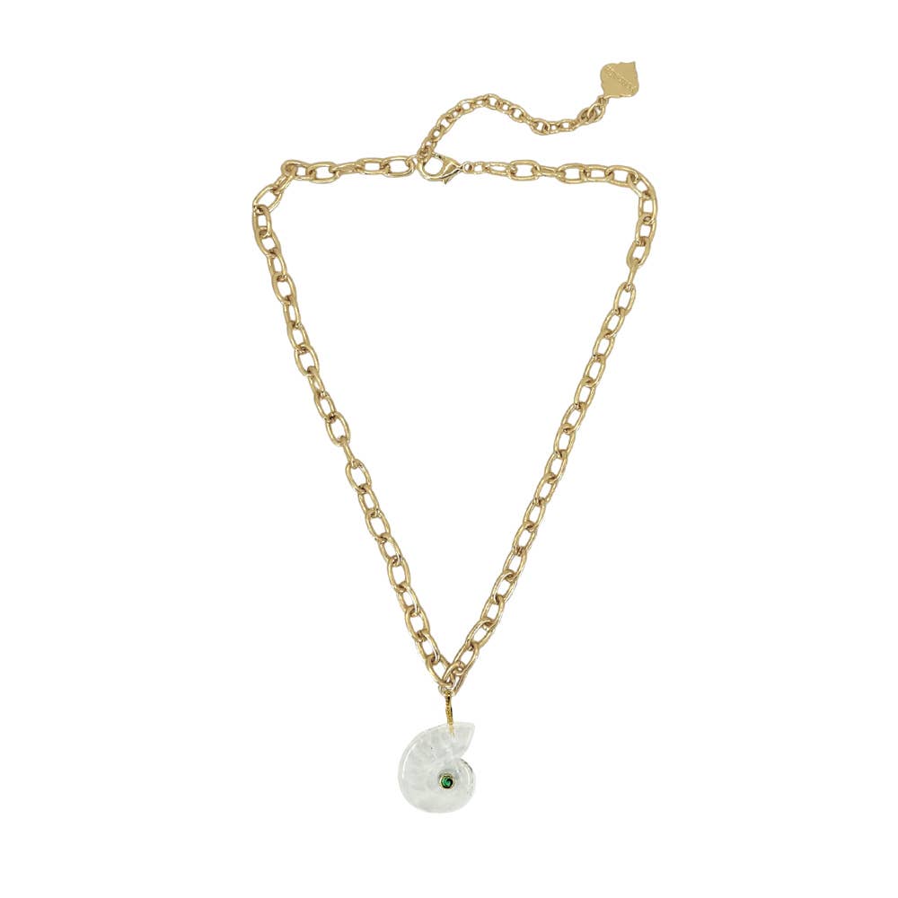 Trinity Necklace - Surf - Gold
